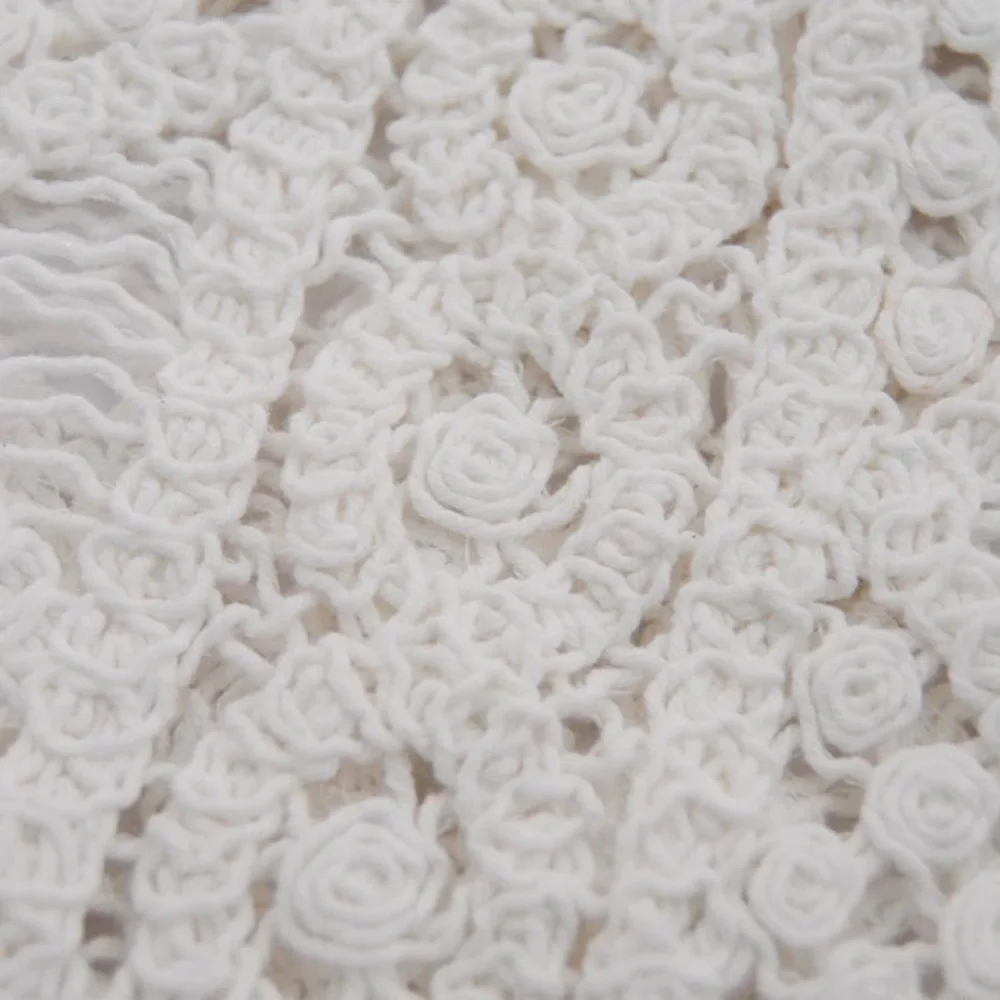 CLEARANCE White Bohemian Crochet Cropped Summer Boho Casual Tank Top - Picture 7 of 7